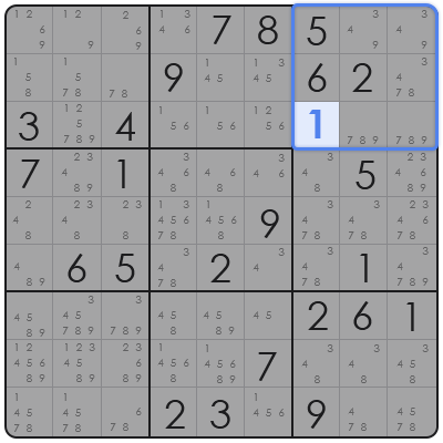 mini sudoku game